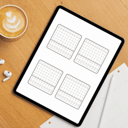 Arabic Calligraphy Notebook Example