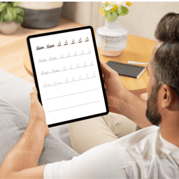 Naskh Calligraphy Practice Sheet