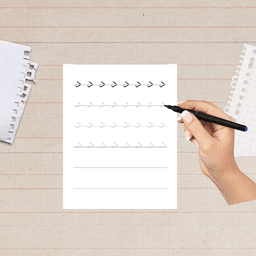 Thuluth Calligraphy Practice Sheet